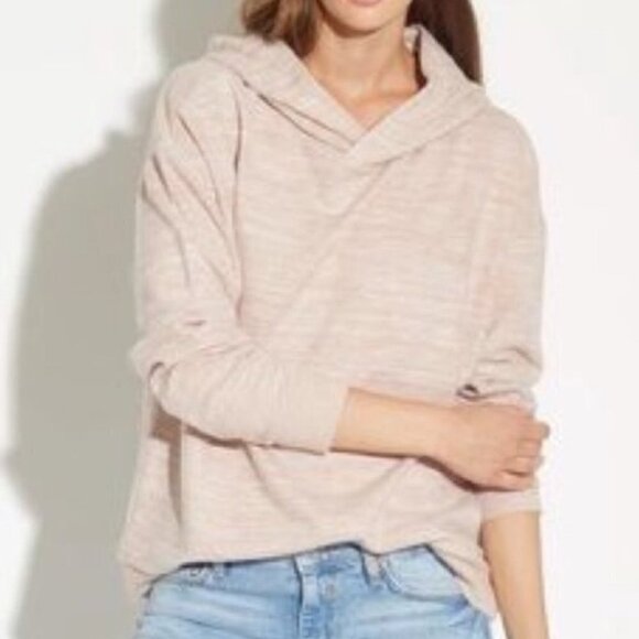 𝅺MAGASCHONI light pink long sleeves hooded sweater size small - Picture 11 of 11